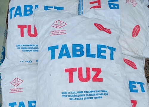 Соль таблетированная Tublet Tuz Турция 25 кг