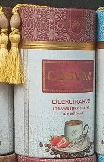 Кофе CASVAA Çilekli Kahve с клубникой 250 г