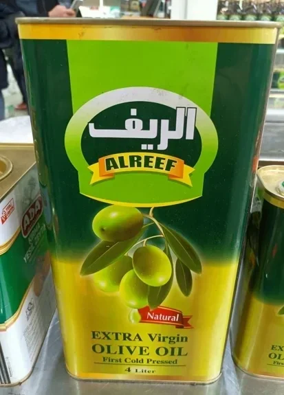 Масло оливковое ALREEF Extra Virgin первого отжима 4 л