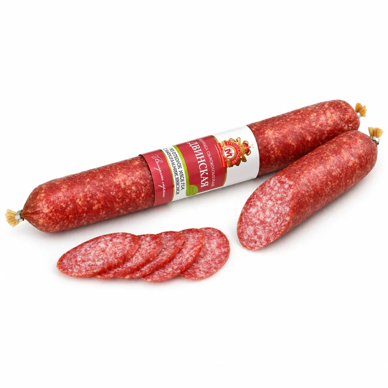 Колбаса сырокопченая Двинская