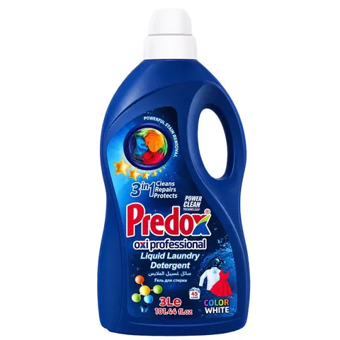 Гель для стирки PredoX Oxyprofessional Color White 3 л