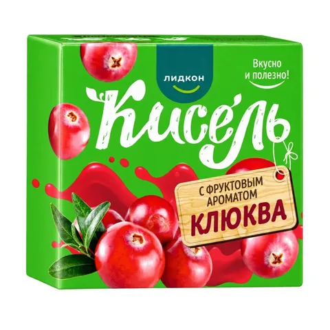 Кисель клюква Лидкон 220 г