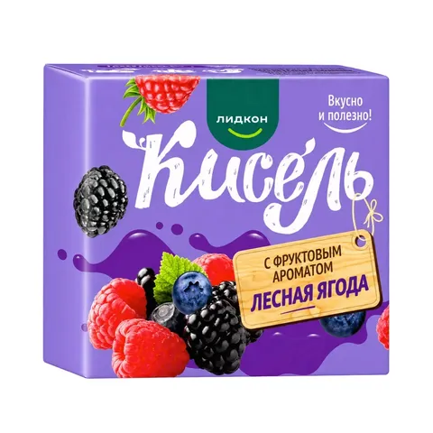 Кисель лесная ягода Лидкон 220 г