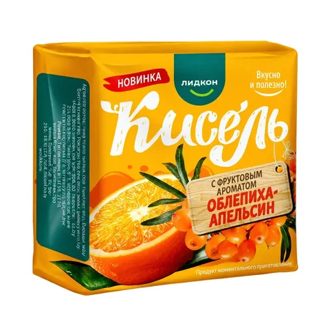 Кисель облепиха-апельсин Лидкон 220 г
