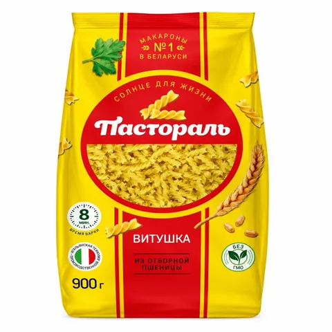Макароны Пастораль 900 г - витушка